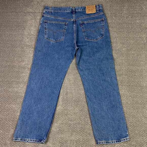 Vintage Y2K Levi's 505 Regular Fit Straight Leg Jeans Men's 40 x 30 Fits 38x30 - Picture 3 of 15